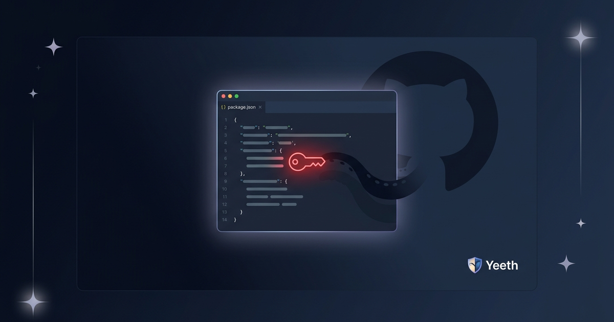 The SadiqShuaibu campaign: 6 fake npm dependency checkers that embed a GitHub token and run remote code